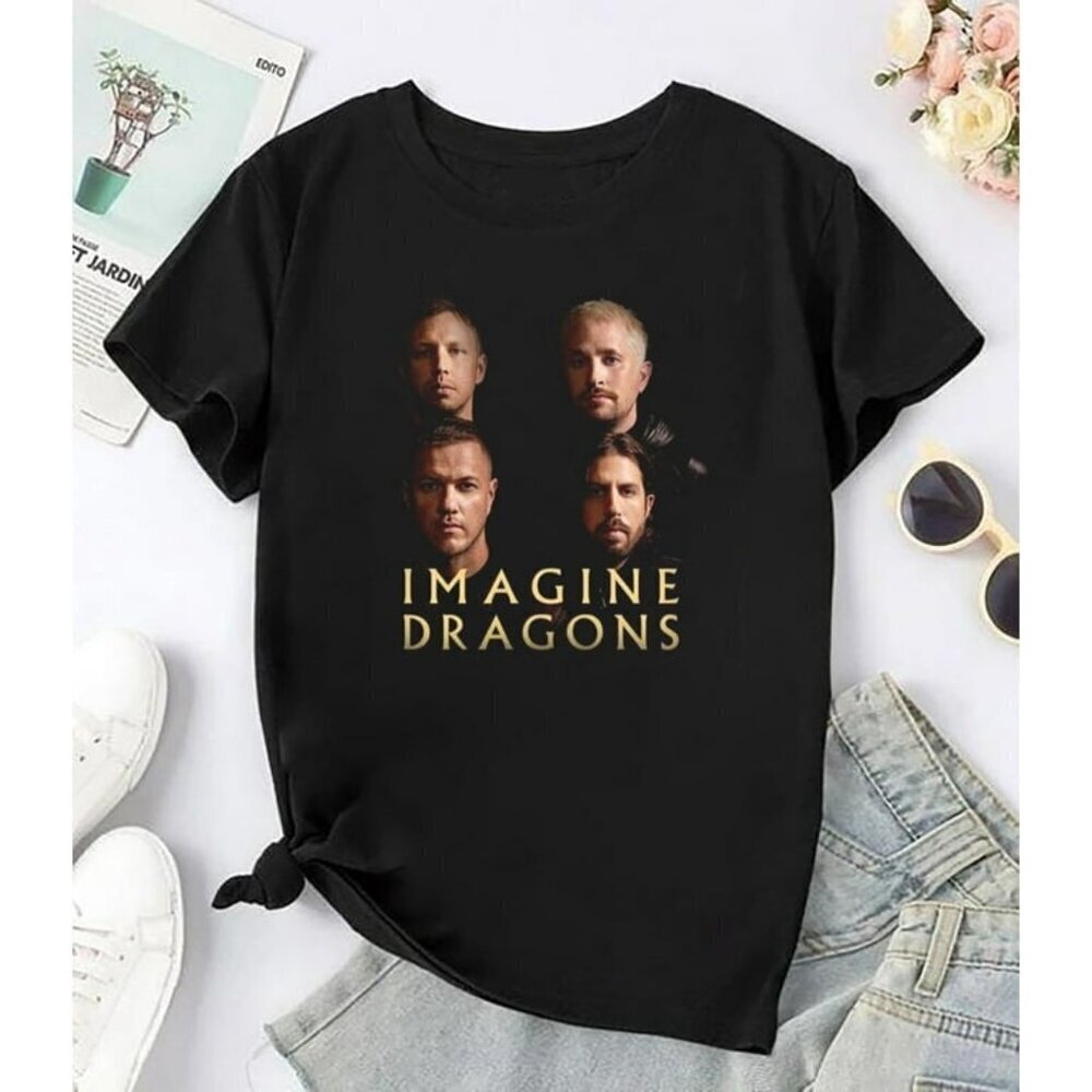 Imagine Dragons Band Retro Tshirt Imagine Dragons Shirt